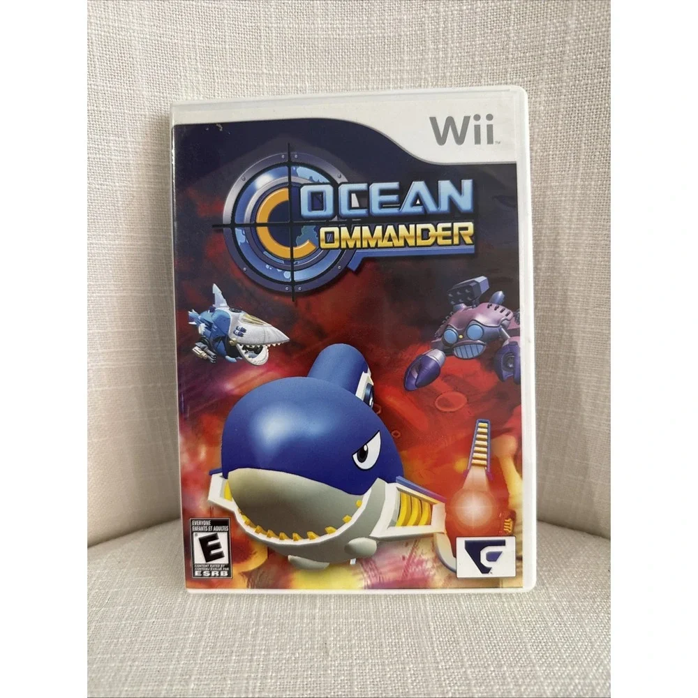 Ocean Commander (Nintendo Wii, 2008) Complete In Case Fantasy‎